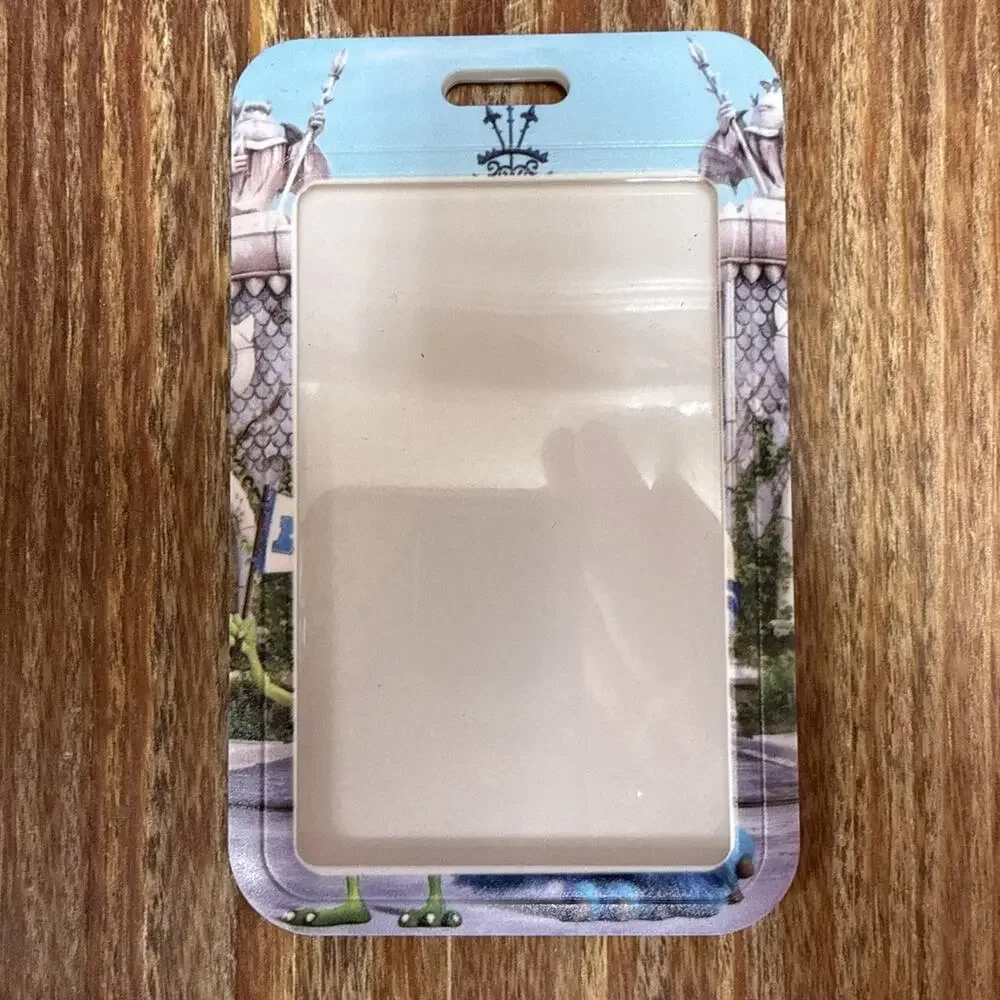 Unbranded plastic badge
